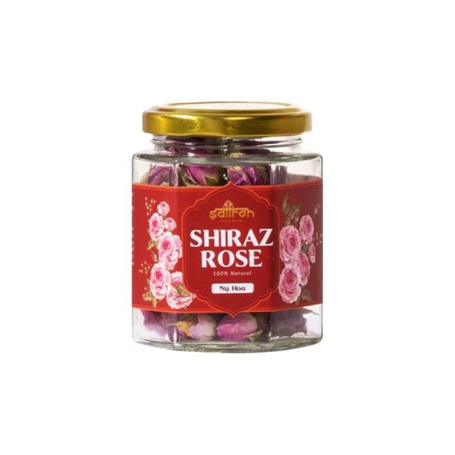 Trà hoa hồng Shiraz 20gr - Hủ thủy tinh