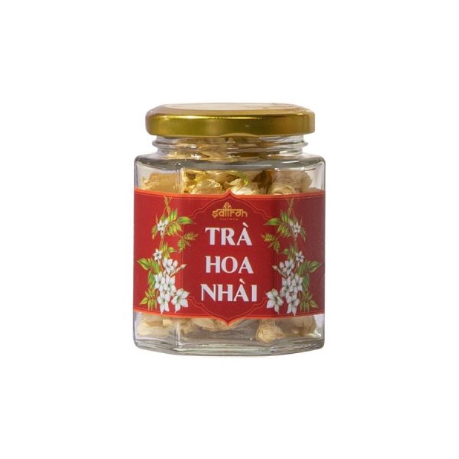 Trà hoa nhài 10gr (lọ thủy tinh)